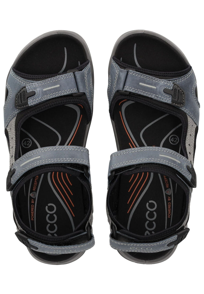 ecco Sandalen Leder/Textil Marine