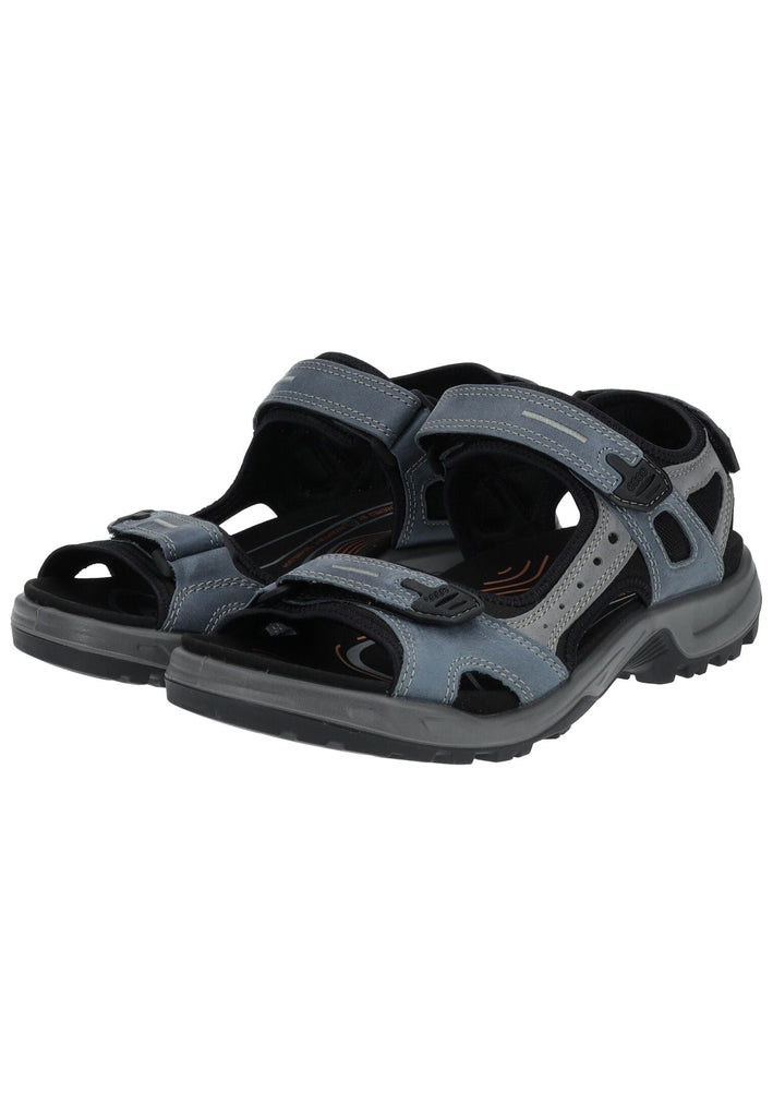 ecco Sandalen Leder/Textil Marine