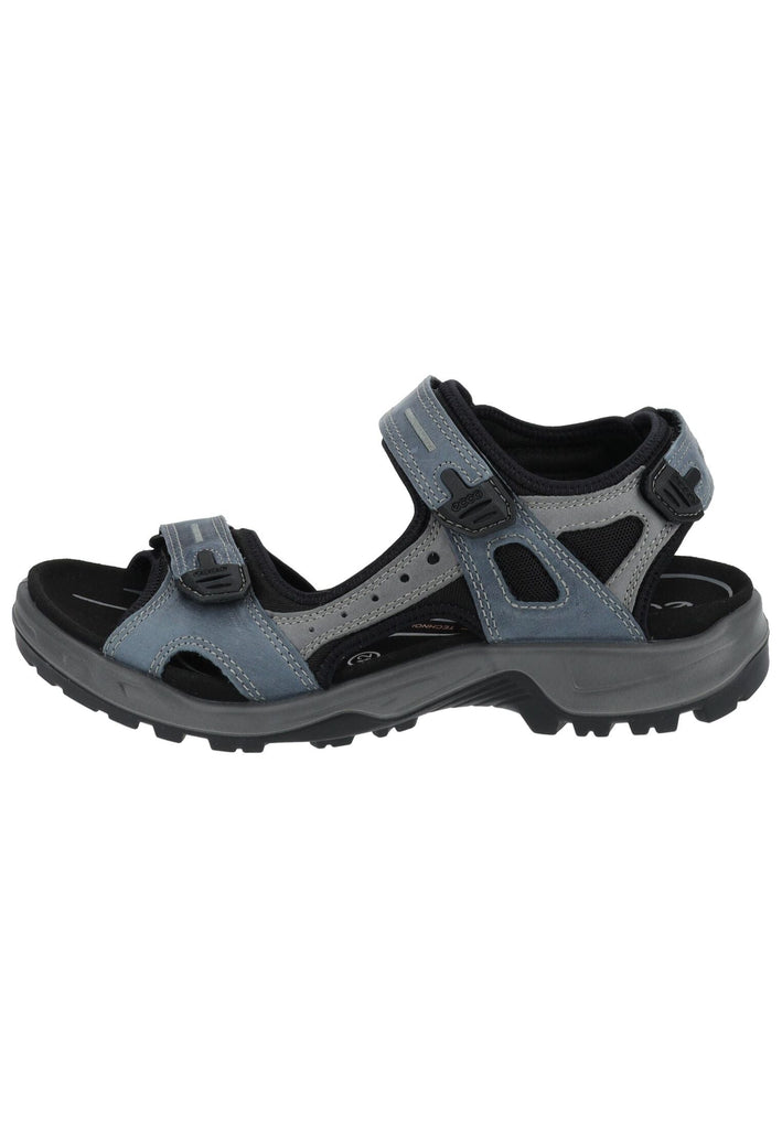 ecco Sandalen Leder/Textil Marine