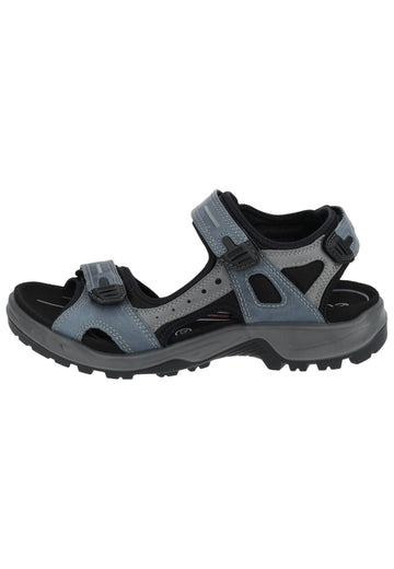 ecco Sandalen Leder/Textil Marine