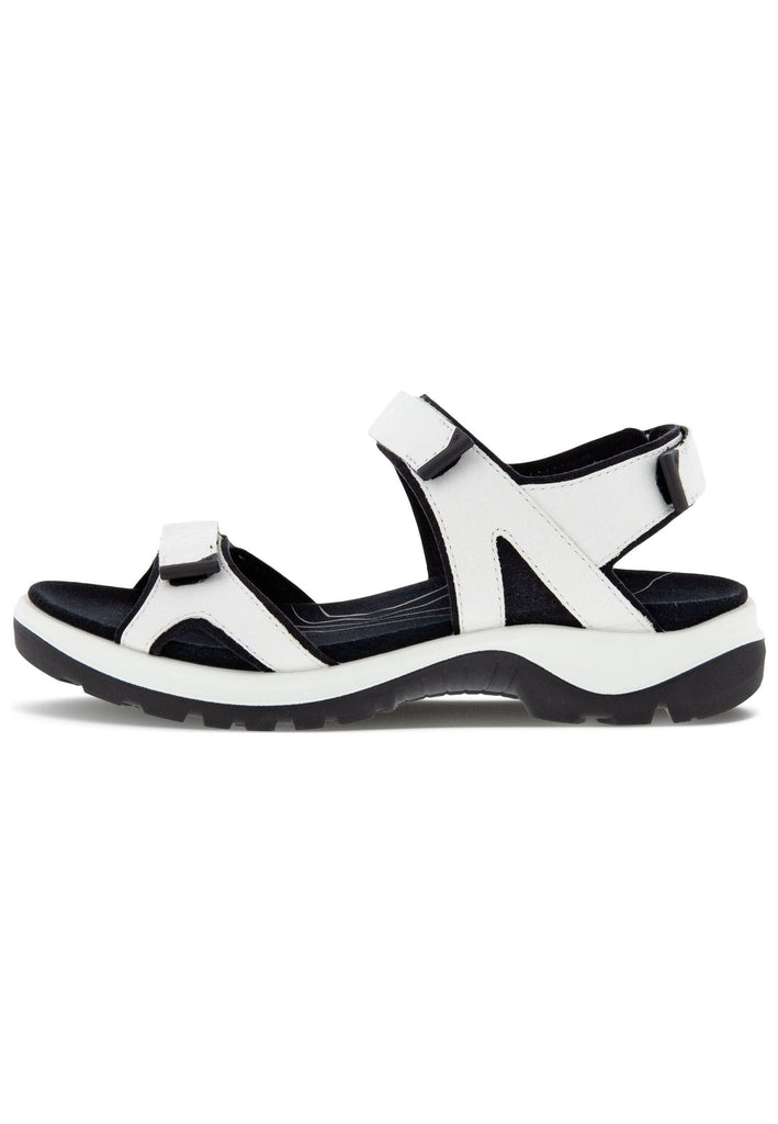 ecco Sandalen Leder Weiß