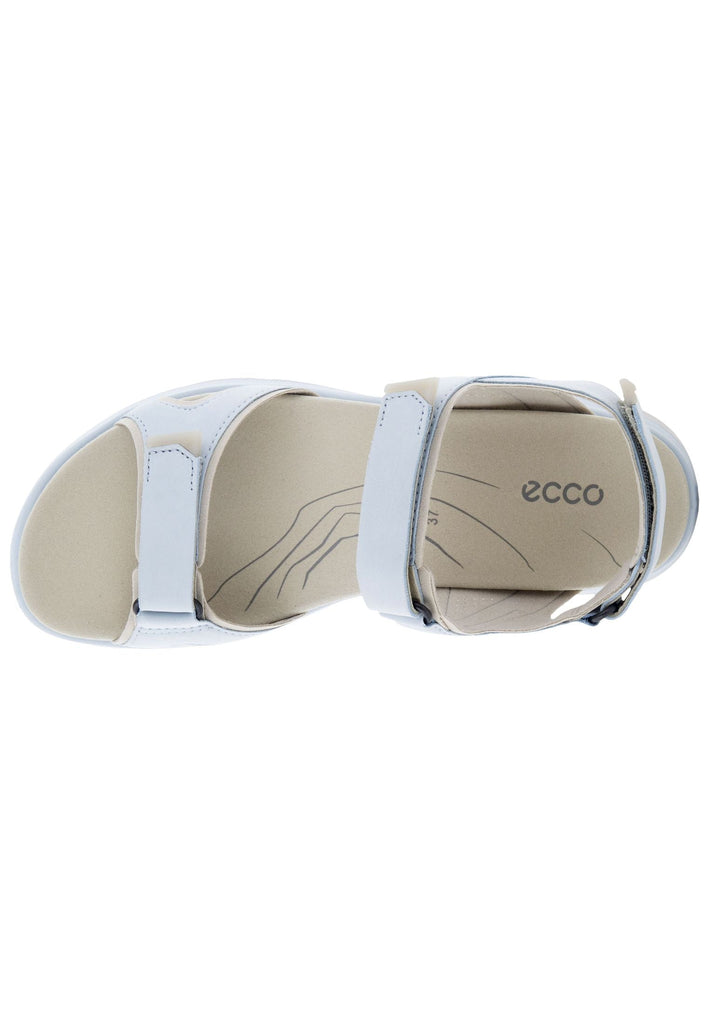 ecco Sandalen Leder Weiß