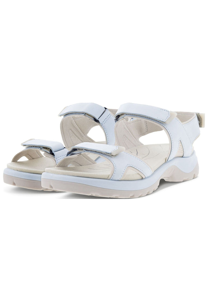 ecco Sandalen Leder Weiß