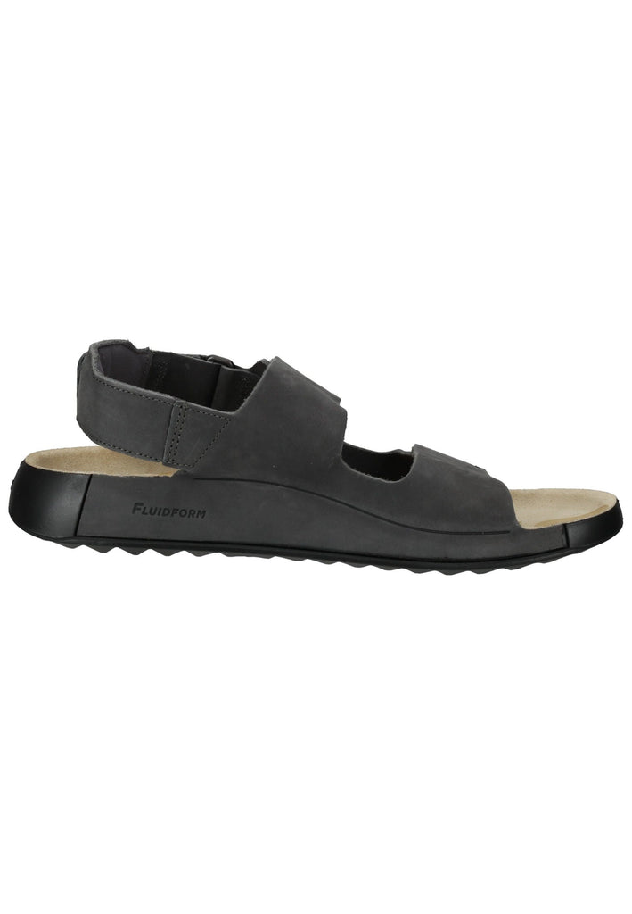 ecco Sandalen Nubukleder Grau