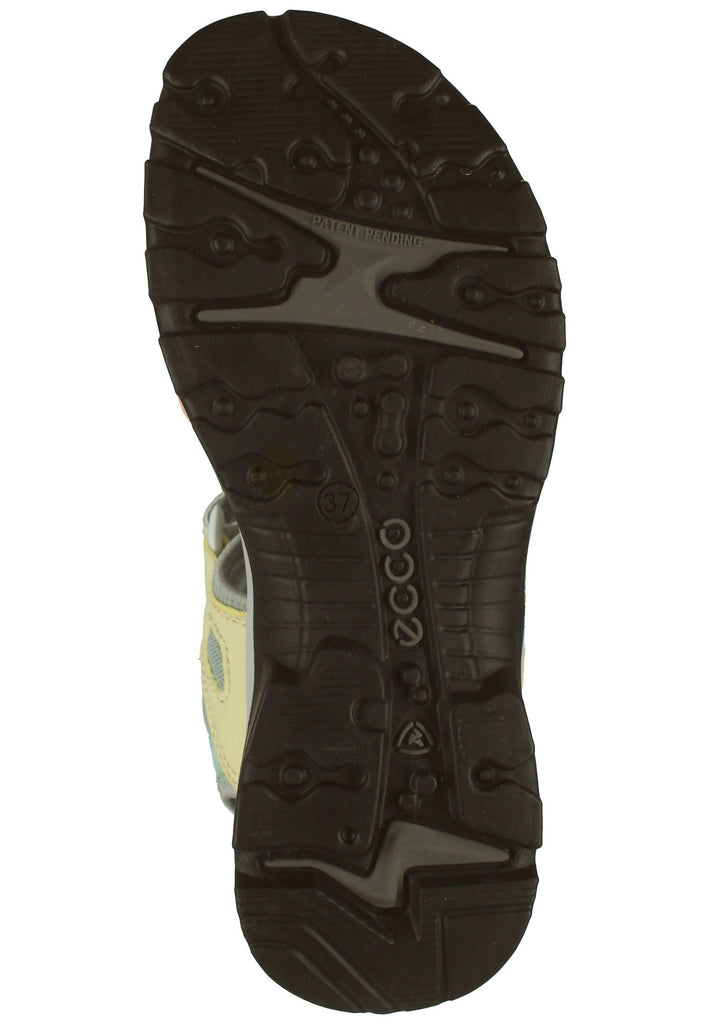 ecco Sandalen Nubukleder Grau/Multi