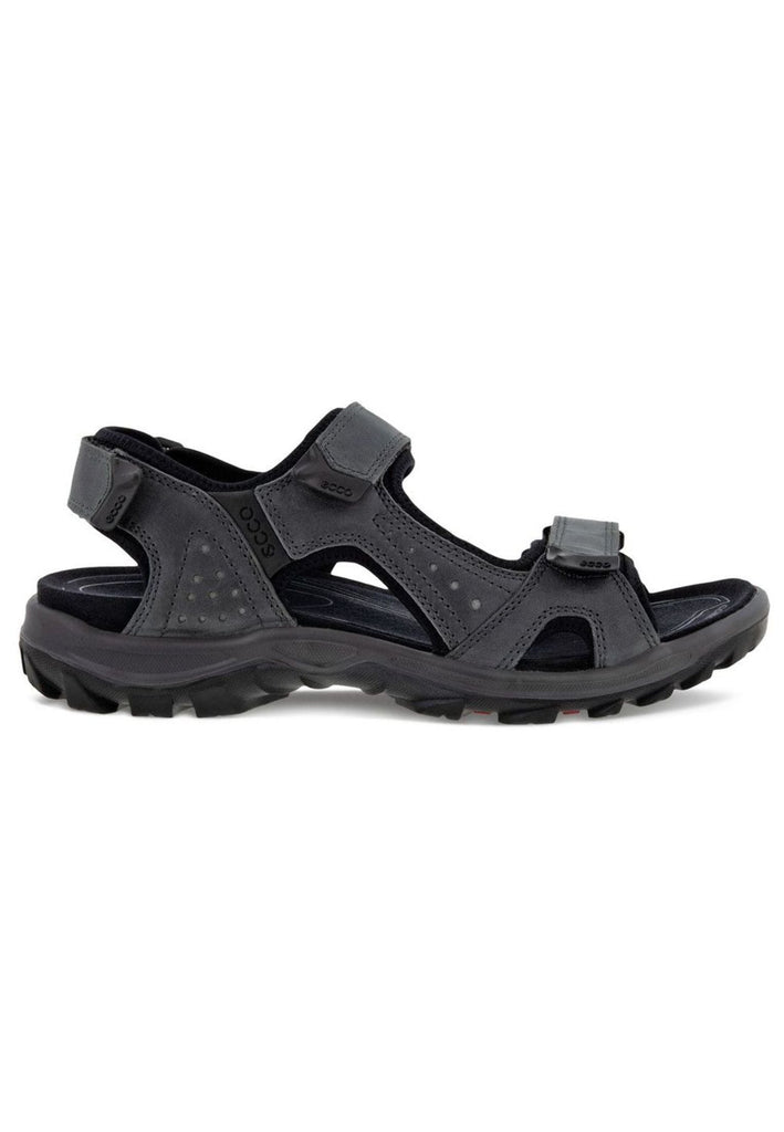 ecco Sandalen Nubukleder Schwarz