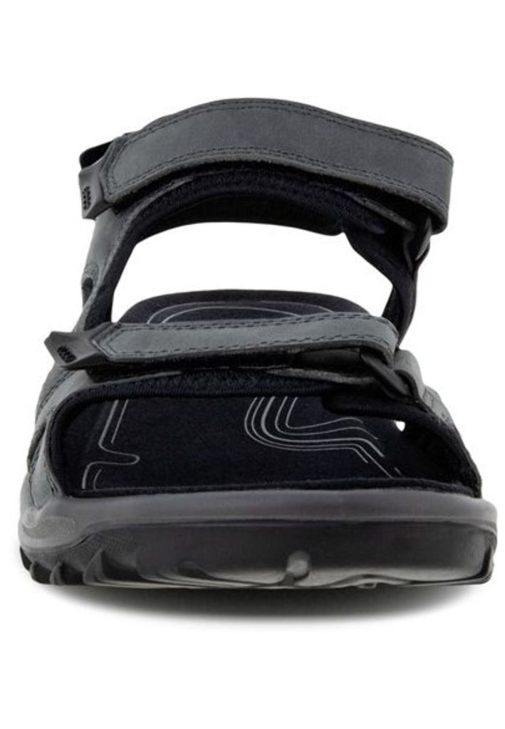 ecco Sandalen Nubukleder Schwarz