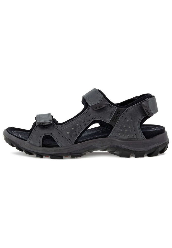 ecco Sandalen Nubukleder Schwarz