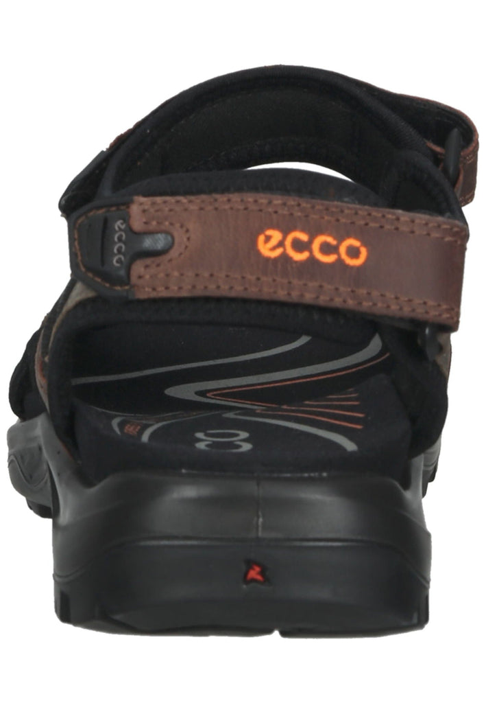 ecco Sandalen Nubukleder/Textil Braun