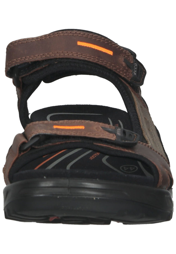 ecco Sandalen Nubukleder/Textil Braun