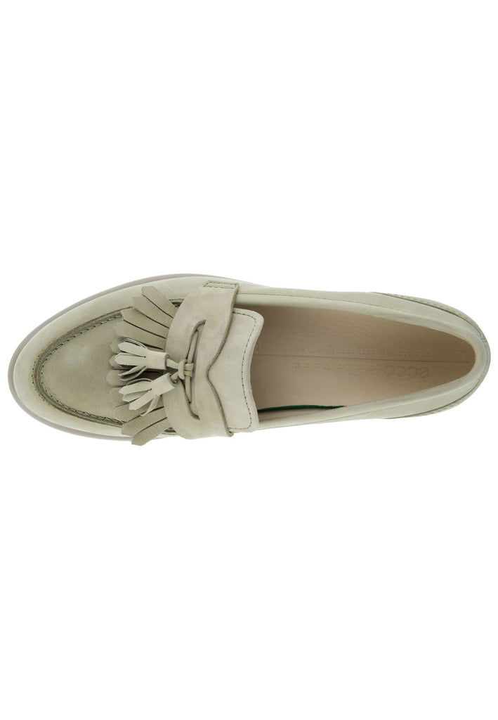 ecco Slipper Leder Sage