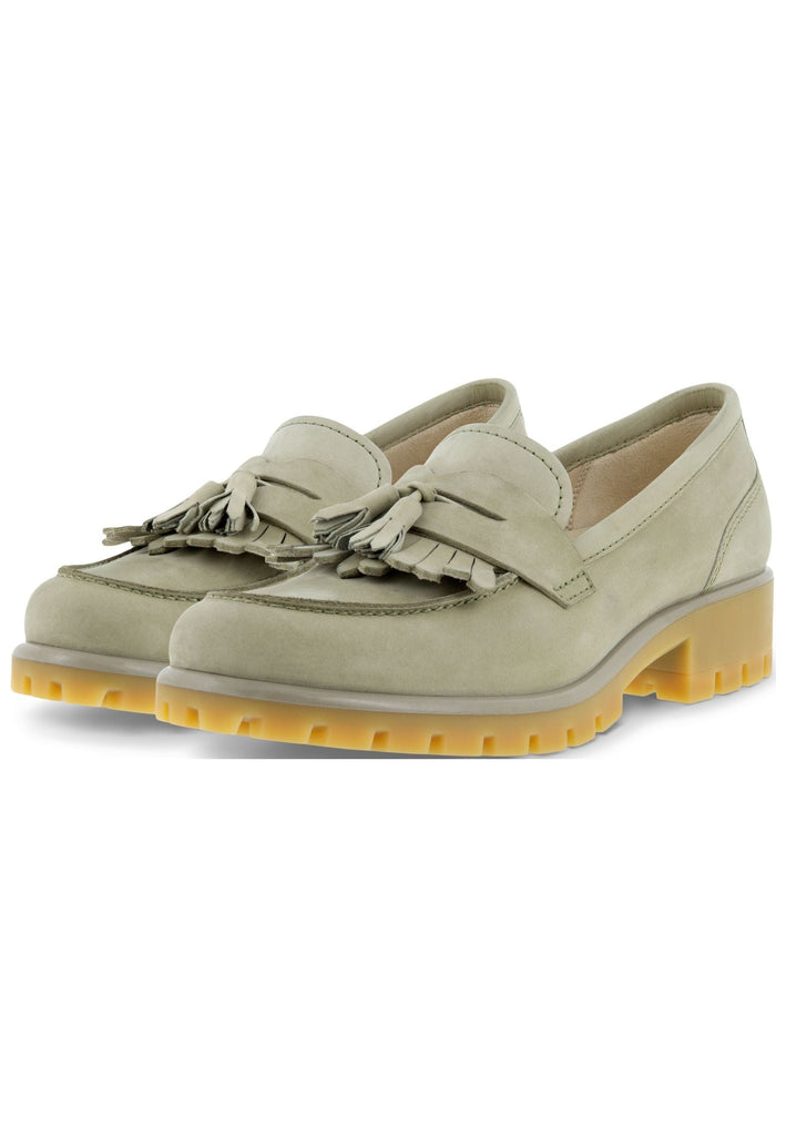 ecco Slipper Leder Sage