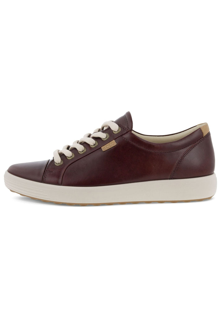 Sneaker ecco Sneaker Glattleder Dunkelrot