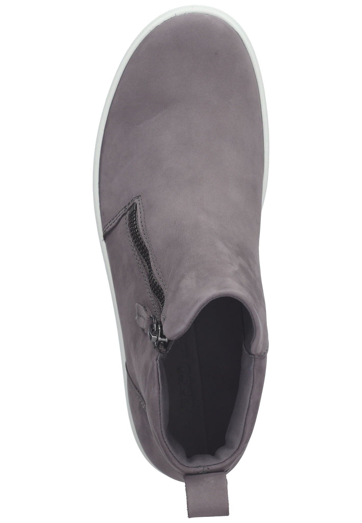 Sneaker ecco Sneaker Nubukleder Schwarz