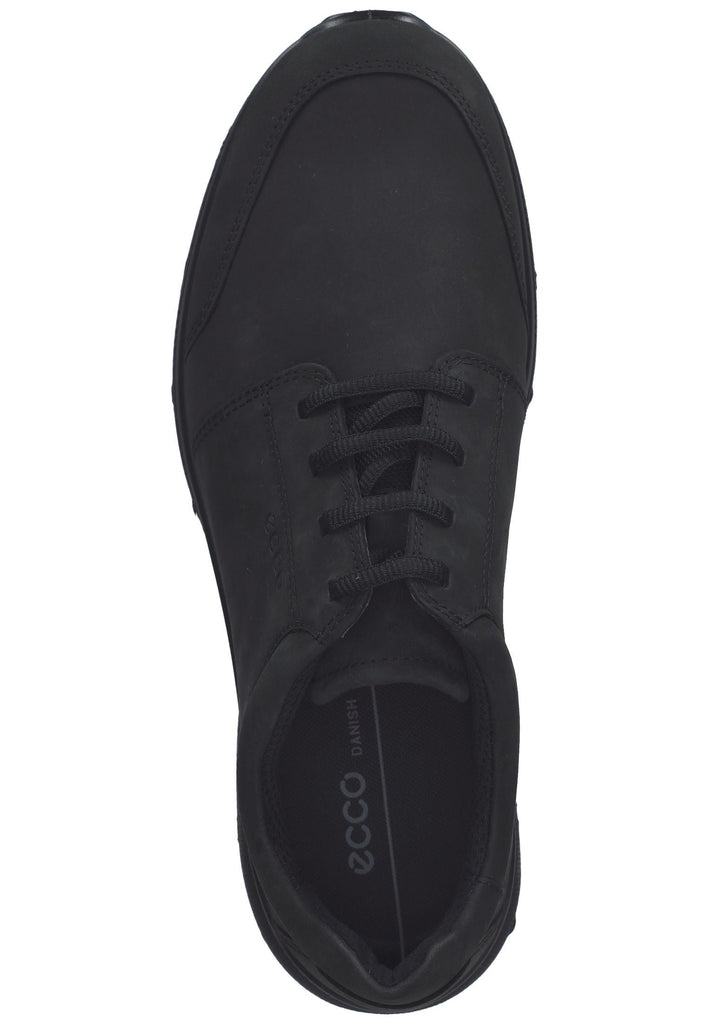 Sneaker ecco Sneaker Nubukleder Schwarz