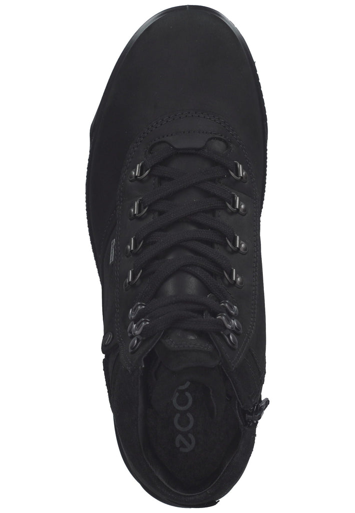 Sneaker ecco Sneaker Nubukleder Schwarz