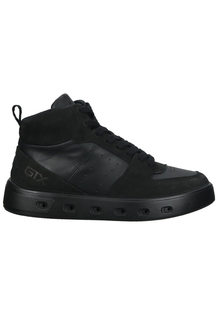 ecco Sneaker Glattleder Schwarz
