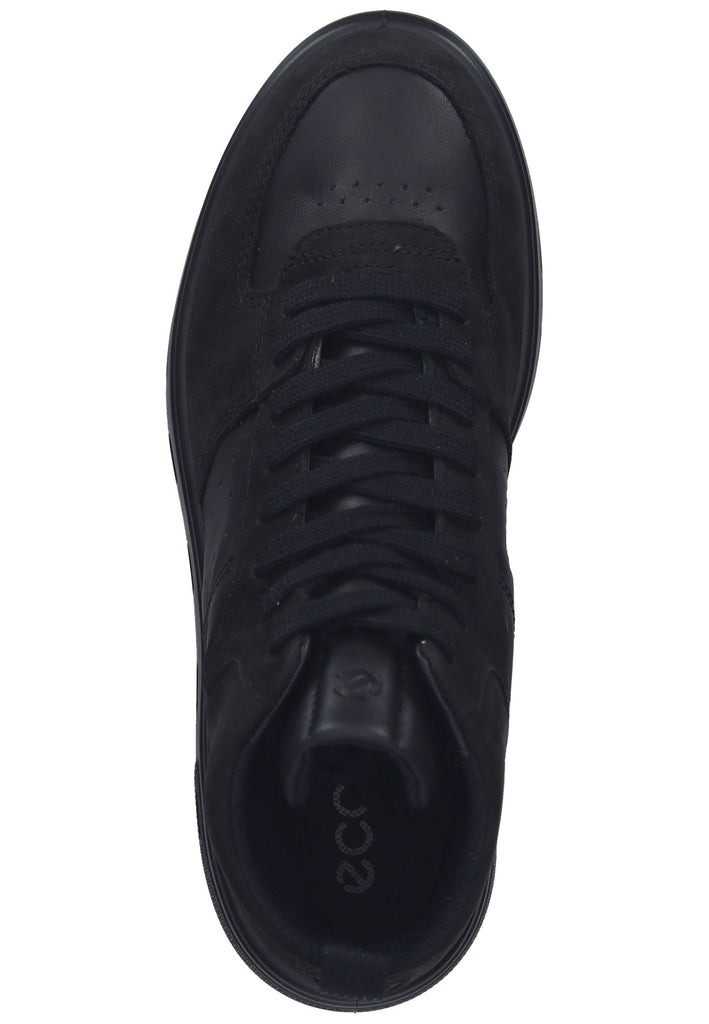 ecco Sneaker Glattleder Schwarz