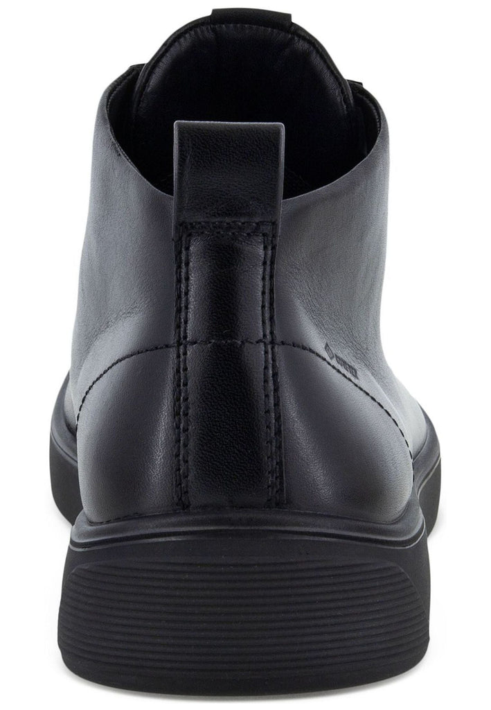 ecco Sneaker Glattleder Schwarz