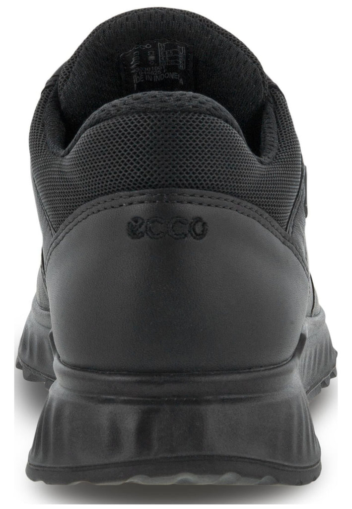 ecco Sneaker Glattleder Schwarz