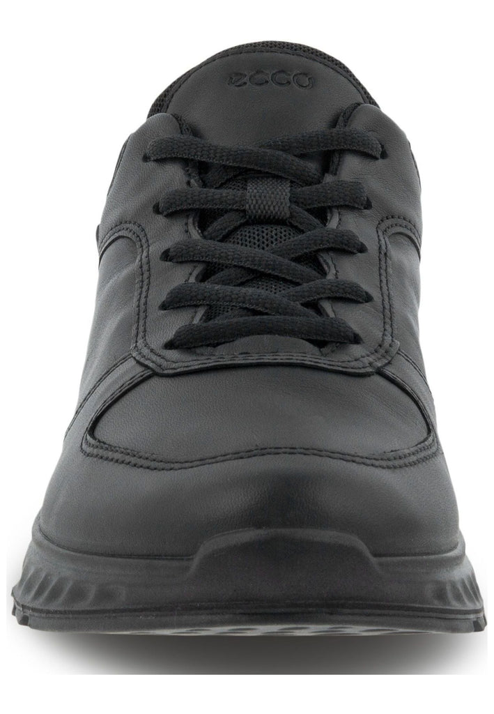 ecco Sneaker Glattleder Schwarz