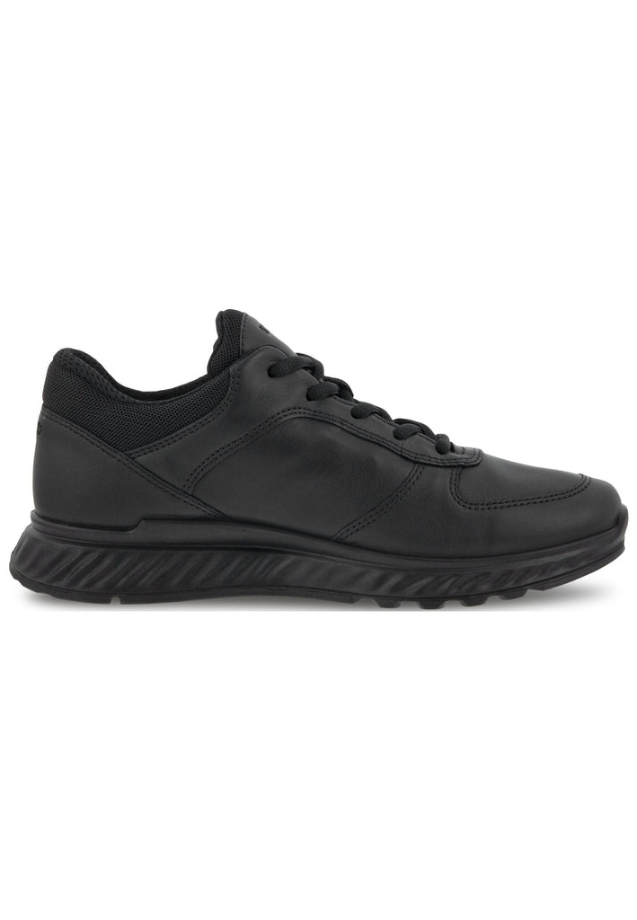 ecco Sneaker Glattleder Schwarz