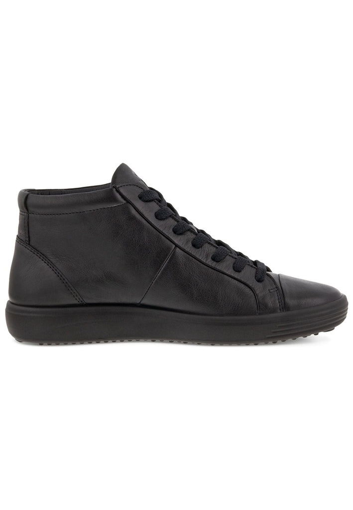 ecco Sneaker Glattleder Schwarz/Schwarz