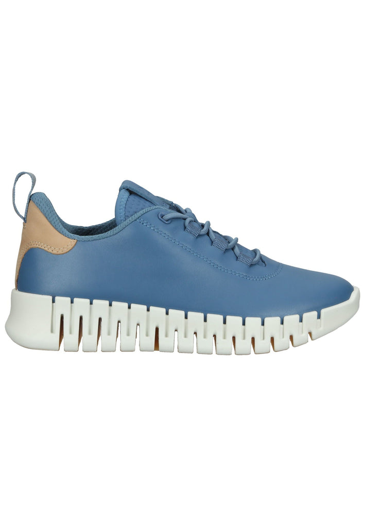 ecco Sneaker Leder Blau