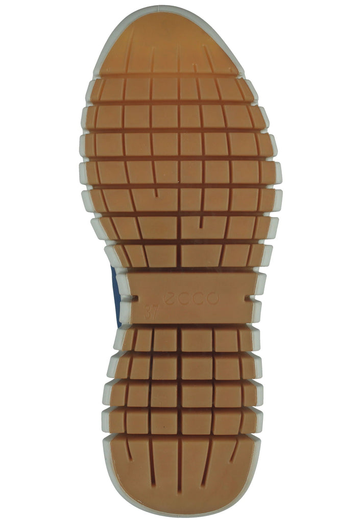 ecco Sneaker Leder Blau