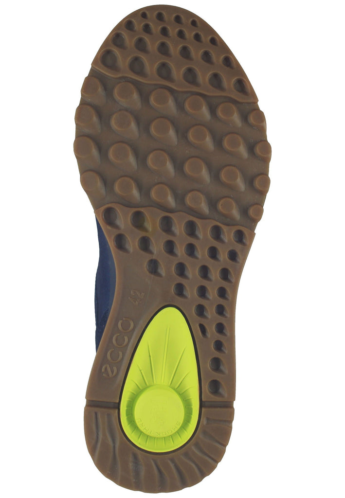 ecco Sneaker Leder Blau