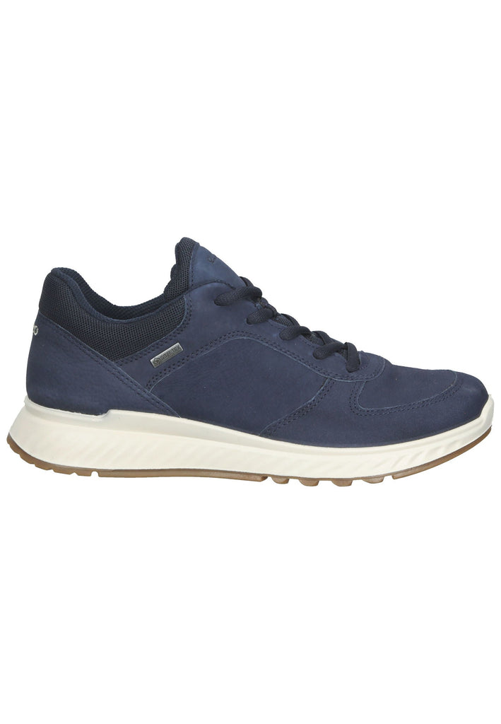 ecco Sneaker Leder Blau/Weiß