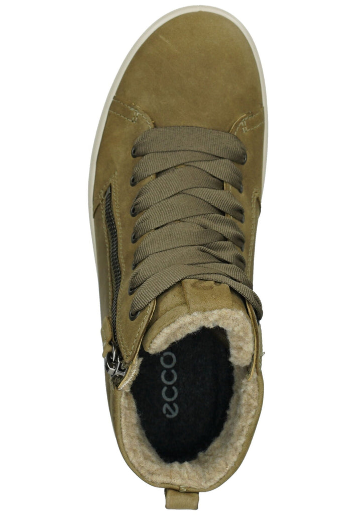 ecco Sneaker Leder Braun Warmfutter