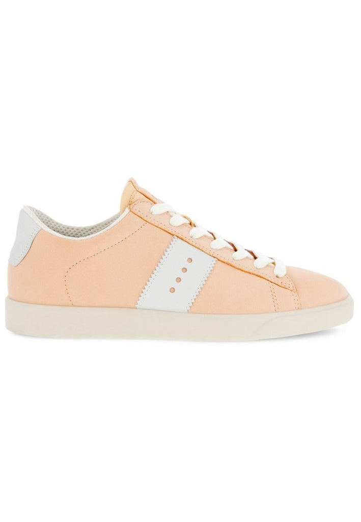 ecco Sneaker Leder Rosa/Weiß