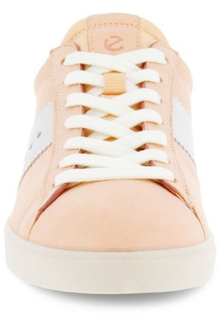 ecco Sneaker Leder Rosa/Weiß