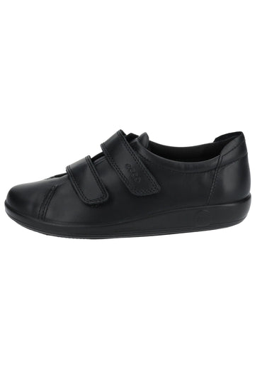 ecco Sneaker Leder Schwarz
