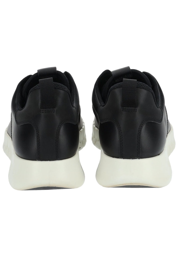 ecco Sneaker Leder Schwarz