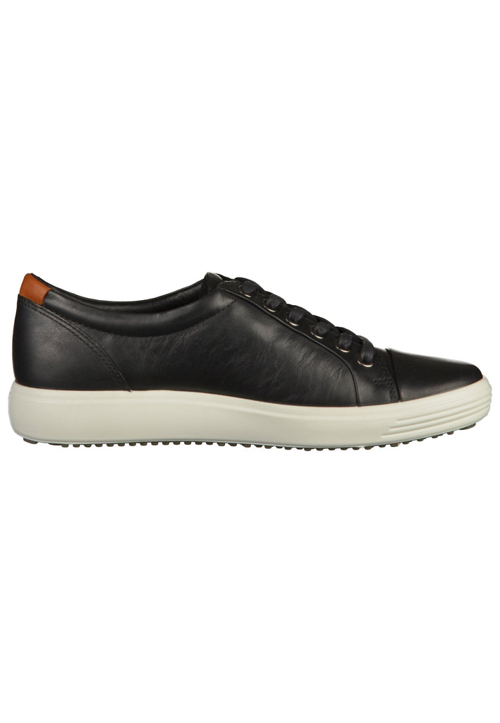 ecco Sneaker Leder Schwarz