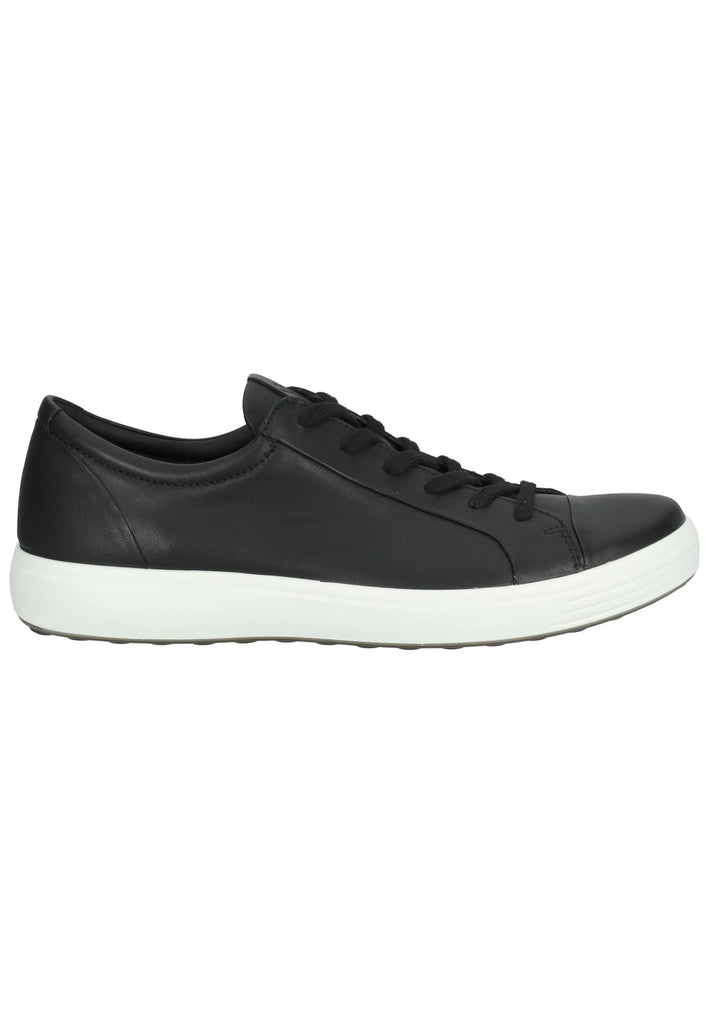 ecco Sneaker Leder Schwarz
