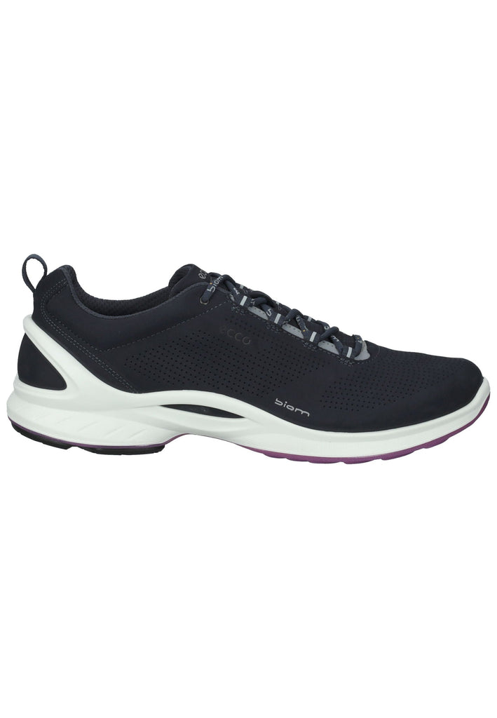 ecco Sneaker Leder Schwarz