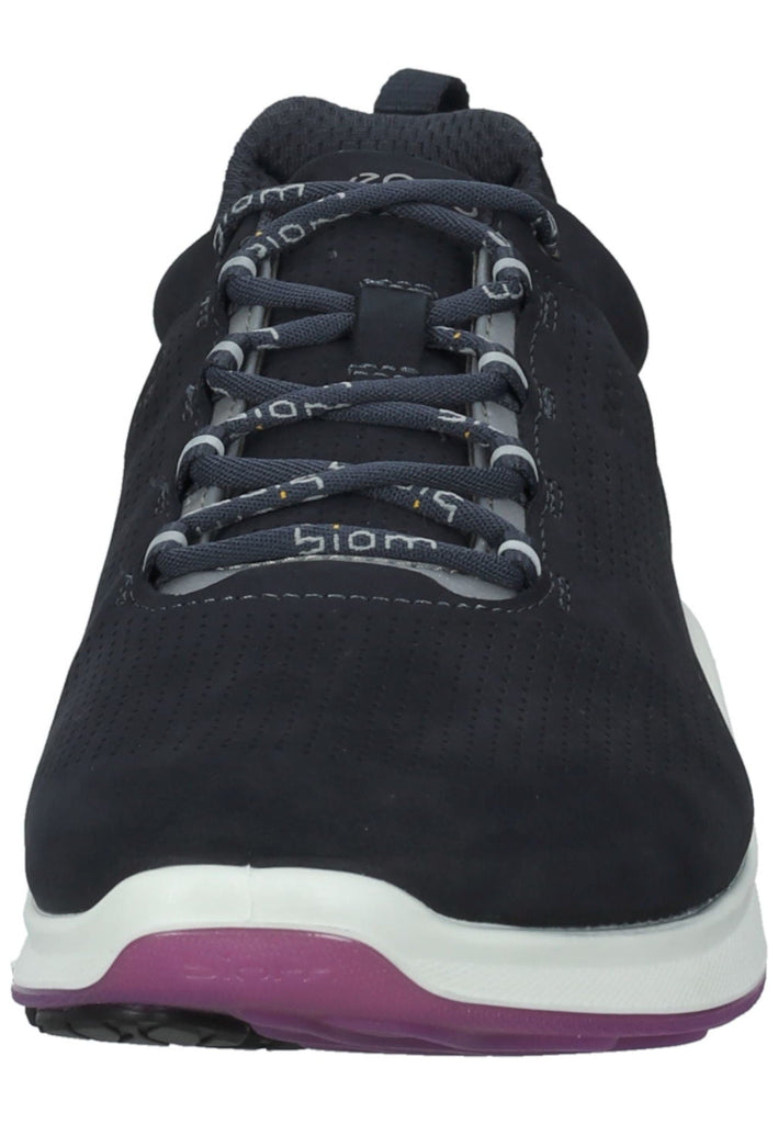 ecco Sneaker Leder Schwarz