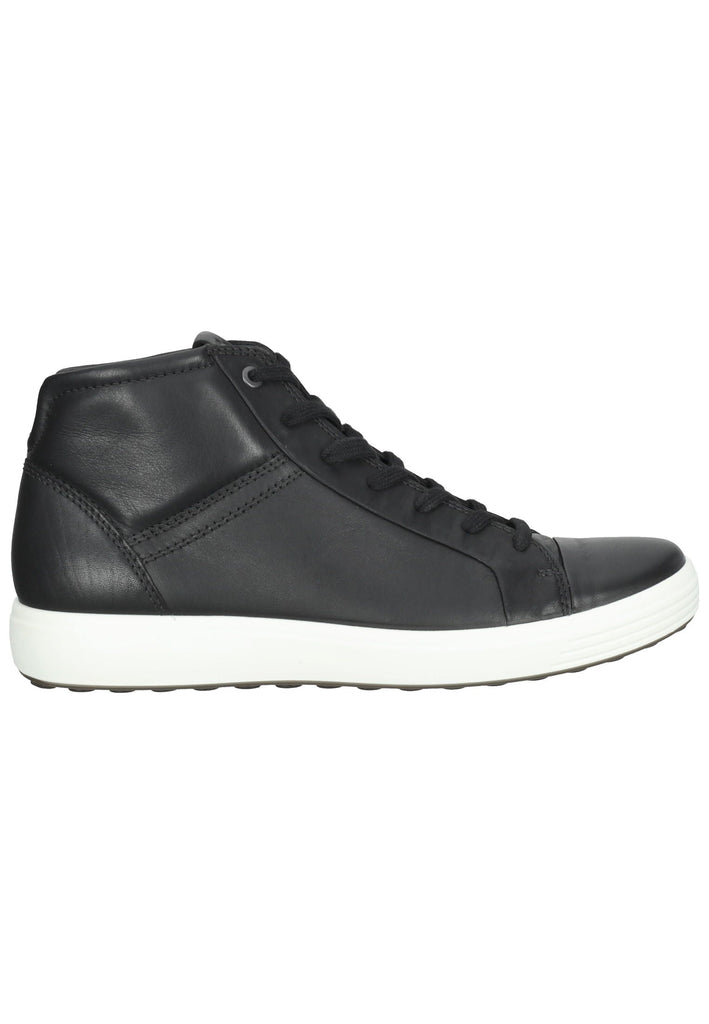ecco Sneaker Leder Schwarz