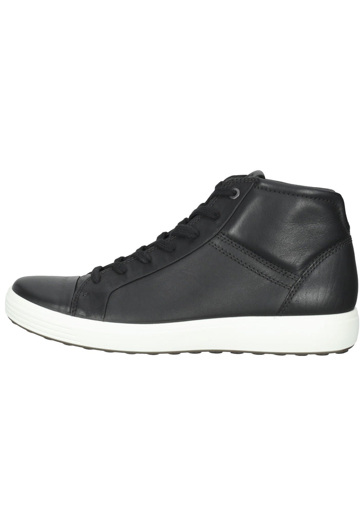 ecco Sneaker Leder Schwarz
