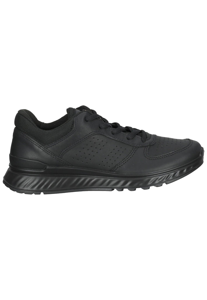 ecco Sneaker Leder Schwarz
