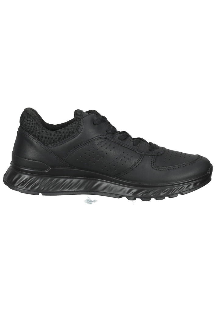 ecco Sneaker Leder Schwarz