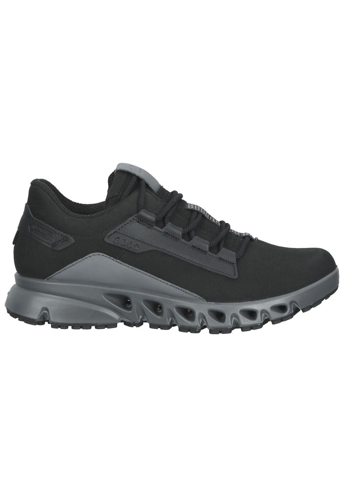 ecco Sneaker Leder Schwarz