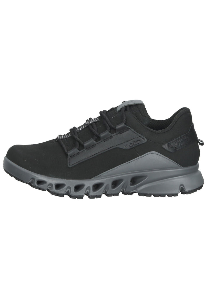 ecco Sneaker Leder Schwarz