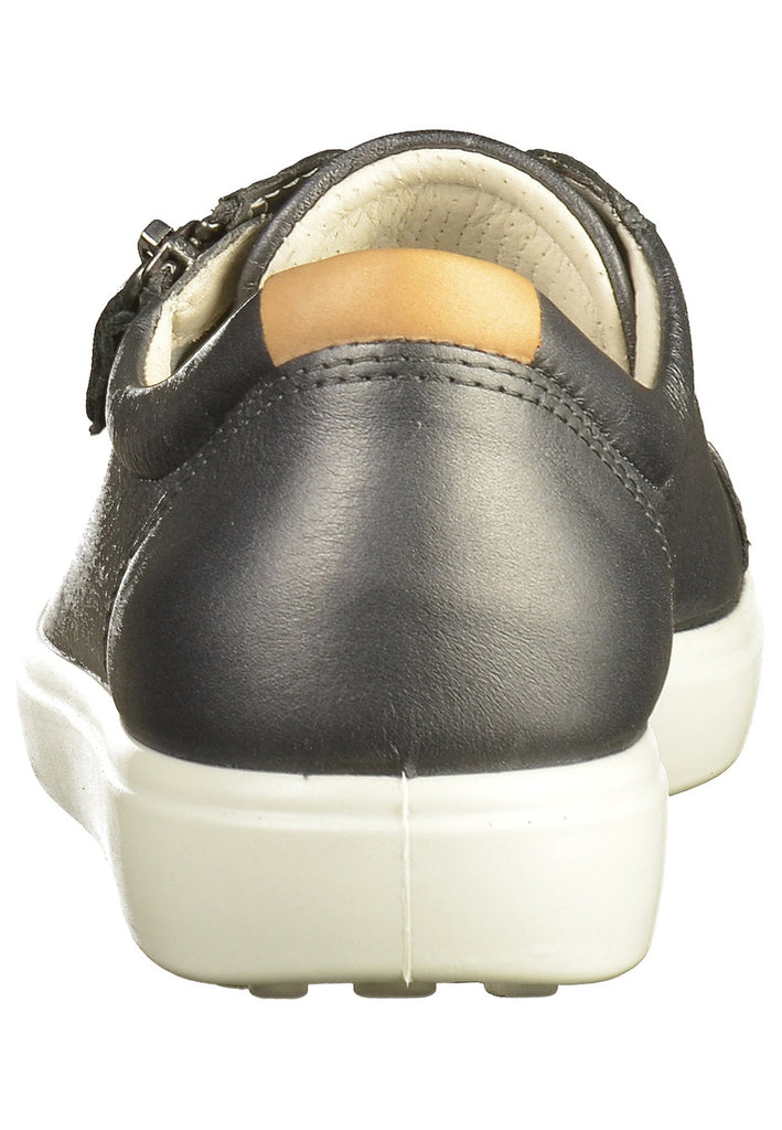 ecco Sneaker Leder Schwarz