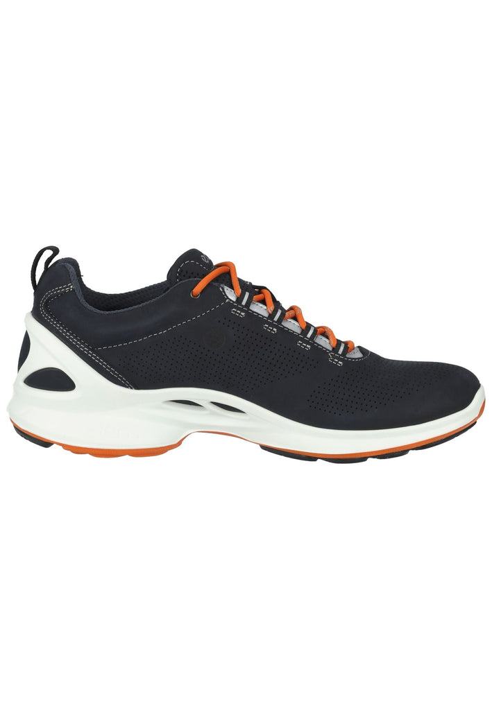 ecco Sneaker Leder Schwarz/Orange