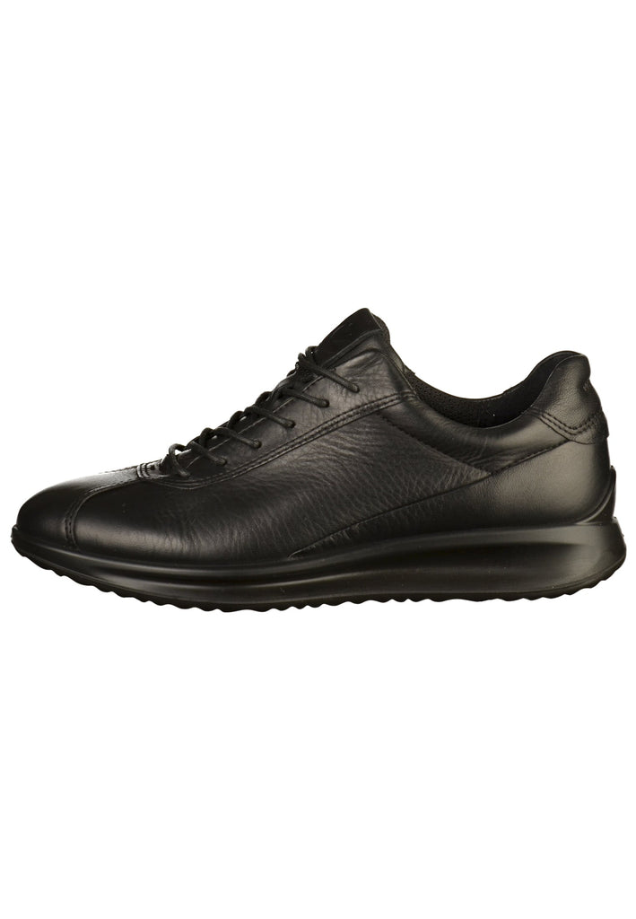 ecco Sneaker Leder/Textil Schwarz