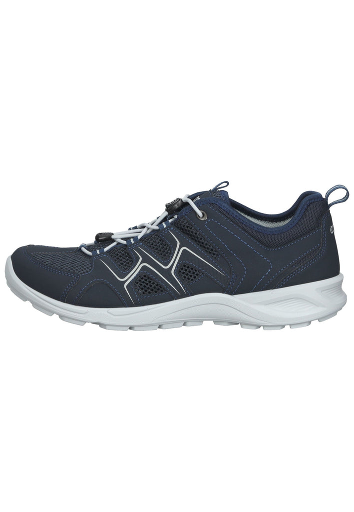 ecco Sneaker Lederimitat Dunkelblau
